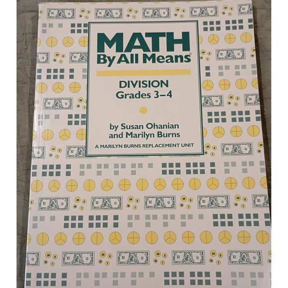 Other - Math by All Means: Division Grades 3-4 by Susan Ohanian
